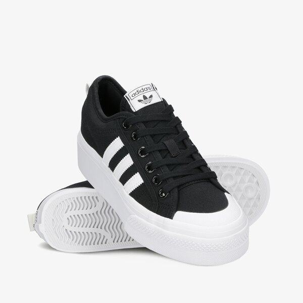 Sporta apavi sievietēm ADIDAS NIZZA PLATFORM W fv5321 krāsa melna