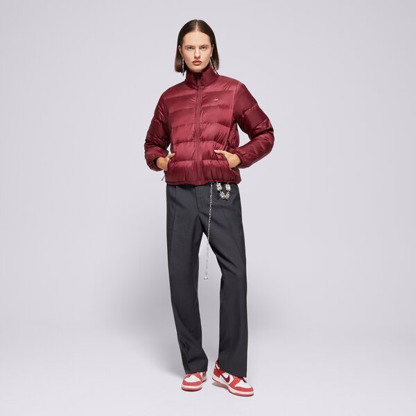 Sieviešu ziemas jaka LEVI'S JAKA ZIEMAS WMS PACKABLE DOWN JACKET REDS a8320-0007 krāsa bordo