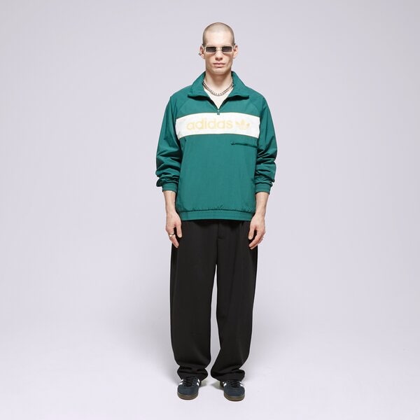 Vīriešu džemperis ADIDAS DŽEMPERIS WINDBREAKER is3318 krāsa zaļa