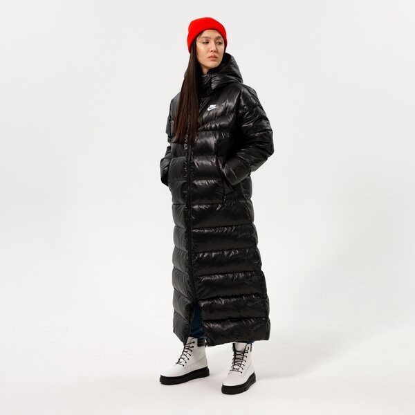 Sieviešu ziemas jaka NIKE CITY HOODED PARKA JACKET PARKA dh4081-010 krāsa melna