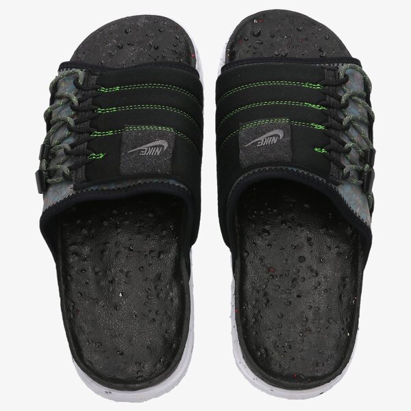 Vīriešu NIKE ASUNA CRATER SLIDE dj4629-002 krāsa melna