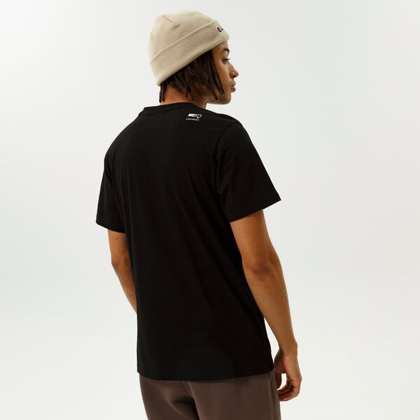 Vīriešu t krekli CONFRONT T SHIRT BOX LOFO TEE BLACK cf321tsm76002 krāsa melna