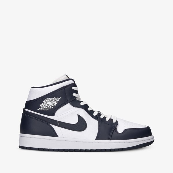 Sporta apavi vīriešiem AIR JORDAN 1 MID SE 554724-174 krāsa tumši zila