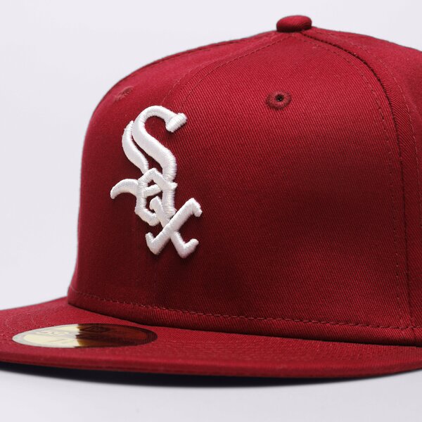 Vīriešu cepure ar nagu NEW ERA CEPURE LE 5950 WHITE SOX CHICAGO WHITE SOX 60364430 krāsa bordo