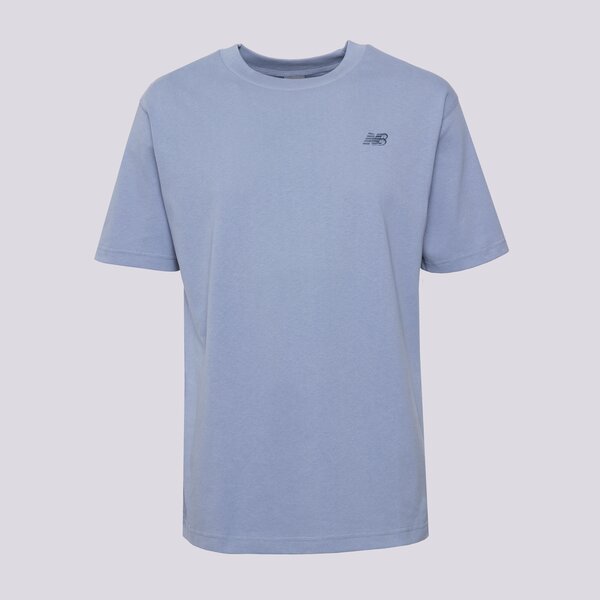 Vīriešu t krekli NEW BALANCE T-SHIRT ATHLETICS COTTON T-SHIRT mt41533dus krāsa zila