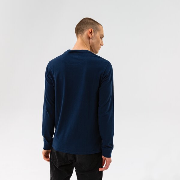 Vīriešu t krekli LEVI'S T-SHIRT LS ORIGINAL HM 72848-0001 krāsa tumši zila