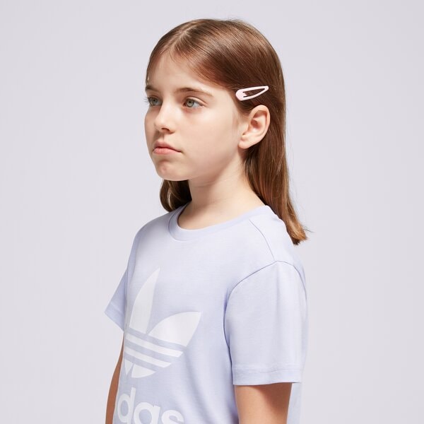 T krekli bērniem ADIDAS T-SHIRT TREFOIL TEE GIRL in8447 krāsa violeta