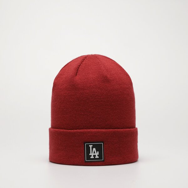 Vīriešu ziemas cepure NEW ERA CEPURE TEAM BEANIE LA DODGERS RED LOS ANGELES DODGER 60284971 krāsa sarkana