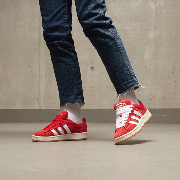 Sporta apavi sievietēm ADIDAS CAMPUS 00S h03474 krāsa sarkana