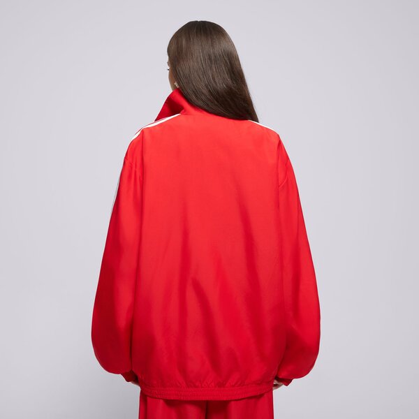 Sieviešu džemperis ADIDAS DŽEMPERIS AR RĀVĒJSLĒDZĒJU  OVERSIZED jd3393 krāsa sarkana