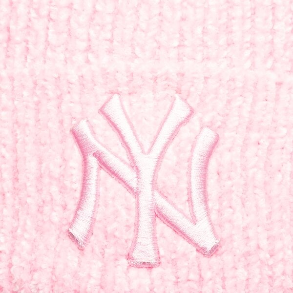 Sieviešu ziemas cepure NEW ERA CEPURE WMNS BOBBLE BEANIE NYY PNK NEW YORK YANKEES P 60284837 krāsa rozā