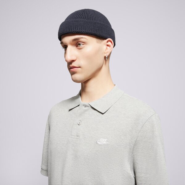 Vīriešu t krekli NIKE POLO M NK CLUB SS POLO PIQUE fn3894-063 krāsa pelēka