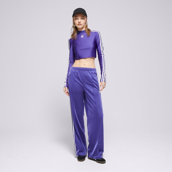 Krekli sievietēm ADIDAS T-KREKLS 3 S CROPPED LS ir8133 krāsa violeta