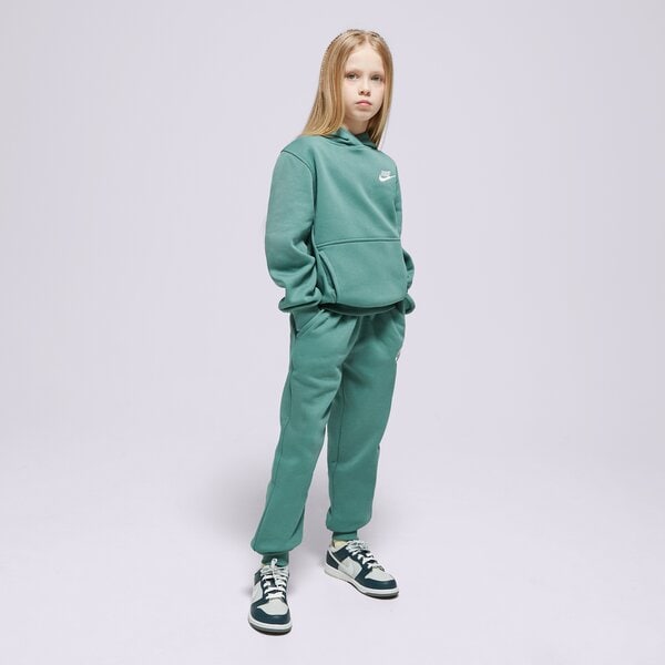 Bērnu bikses NIKE BIKSES CLUB FLEECE BOY fd3008-361 krāsa zaļa