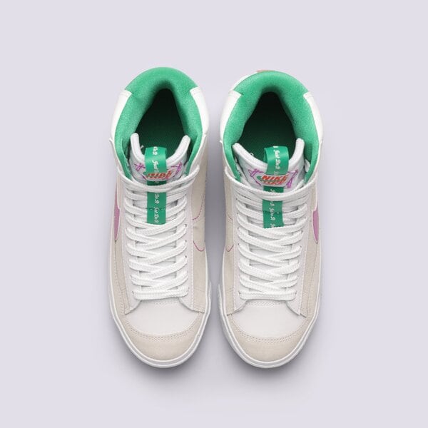 Sporta apavi bērniem NIKE BLAZER MID '77 SE D dq6084-101 krāsa balta