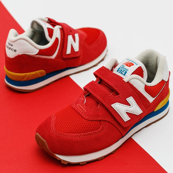 Sporta apavi bērniem NEW BALANCE 574  pv574ha2 krāsa sarkana