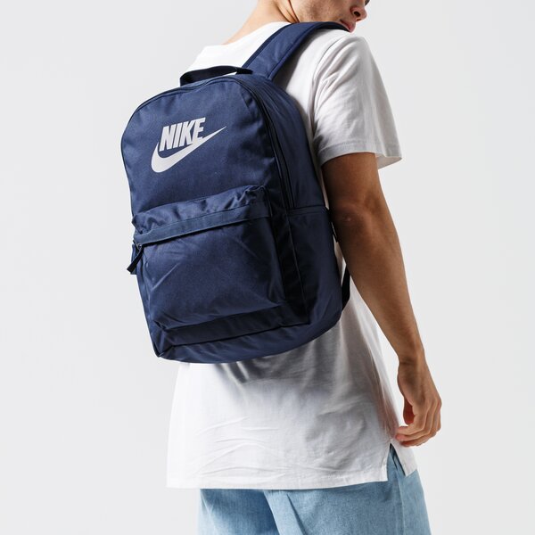 Bērnu mugursoma NIKE MUGURSOMA NK HERITAGE BKPK - 2.0 ba5879-451 krāsa tumši zila