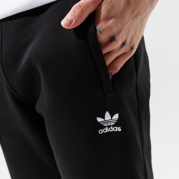 Vīriešu bikses ADIDAS BIKSES TREFOIL ESSENTIAL JOGGERS h34657 krāsa melna