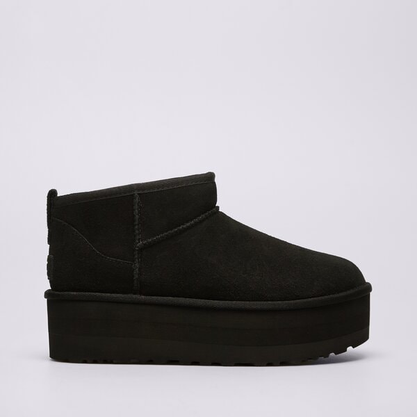 Casual sievietēm UGG CLASSIC ULTRA MINI PLATFORM 1135092-blk krāsa melna