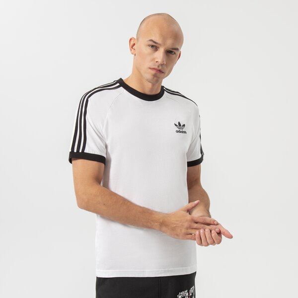 Vīriešu t krekli ADIDAS T-SHIRT 3-STRIPES TEE gn3494 krāsa balta