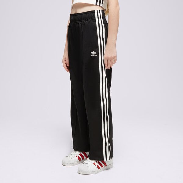 Bērnu bikses ADIDAS BIKSES WIDE PANTS G hk0347 krāsa melna