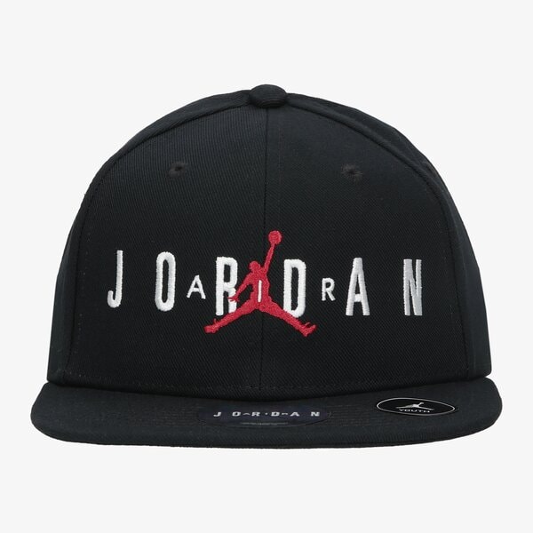 Bērnu cepures ar nagu JORDAN CEPURE JAN JORDAN JUMPMAN JR AIR CAP 9a0128-023 krāsa melna