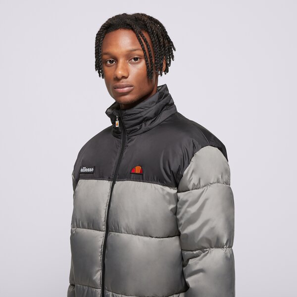 Ziemas jaka vīriešiem ELLESSE JAKA DŪNU CALOROSO PADDED GREY PADDED JACKET shr17526109 krāsa pelēka