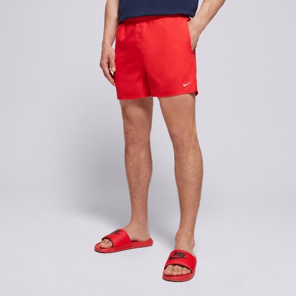 Vīriešu šorti NIKE SWIM  ŠORTI ESSENTIAL 5" nessa560-614 krāsa sarkana