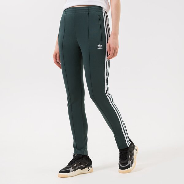 Sieviešu bikses ADIDAS BIKSES SST PANTS PB hn5893 krāsa zaļa