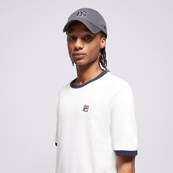 Vīriešu t krekli FILA T-SHIRT CONTRAST RIB TEE lm1836at101 krāsa balta