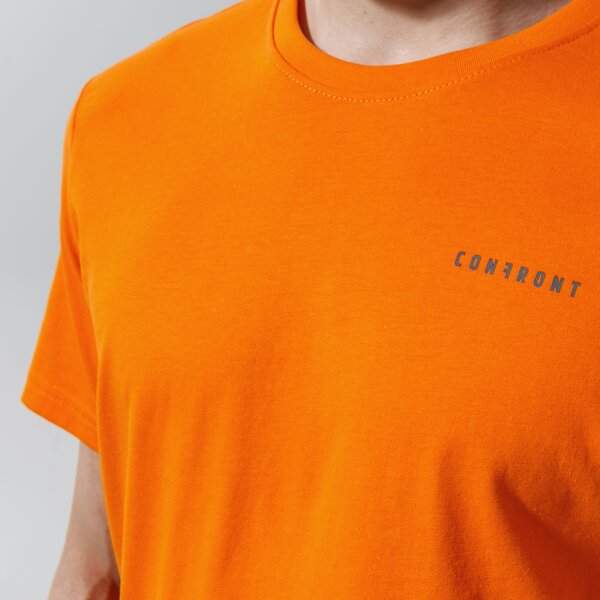Vīriešu t krekli CONFRONT T-SHIRT BIG LOGO TEE ORA cf121tsm98002 krāsa oranža