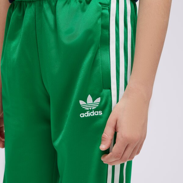 Bērnu bikses ADIDAS BIKSES SST TRACK PANTS BOY in4759 krāsa zaļa