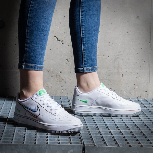 Sporta apavi bērniem NIKE AIR FORCE 1 LOW  dm9473-100 krāsa balta