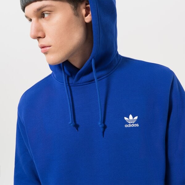 Vīriešu džemperis ADIDAS  DŽEMPERIS AR KAPUCI  ESSENTIAL HOODY ia4891 krāsa zila