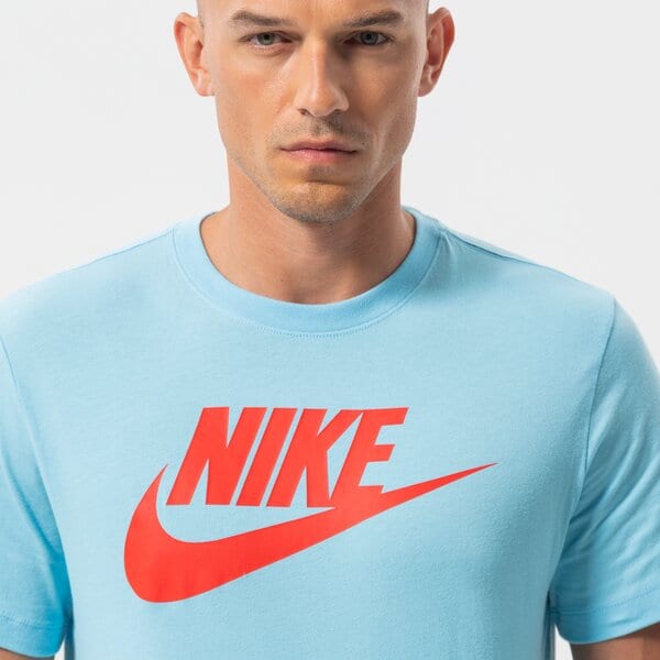 Vīriešu t krekli NIKE T-SHIRT NIKE SPORTSWEAR ar5004-499 krāsa zila