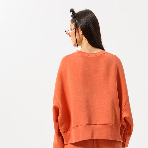 Sieviešu džemperis NIKE DŽEMPERIS W NSW ESSNTL CLCTN FLC OS CRW dj7665-827 krāsa oranža