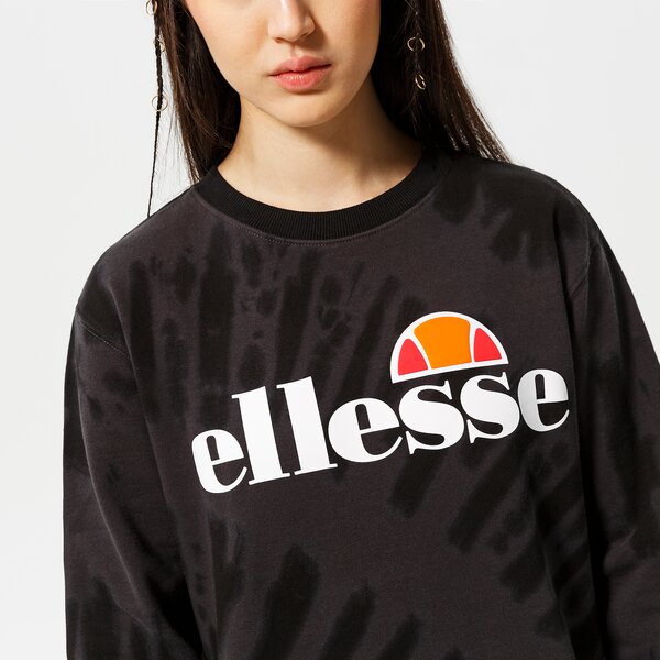 Sieviešu džemperis ELLESSE DŽEMPERIS AGATA TIE DYE SWEATSHIRT BLK TD sgl11290053 krāsa melna