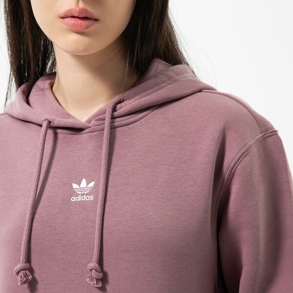 Sieviešu džemperis ADIDAS  DŽEMPERIS AR KAPUCI  HOODIE hj7858 krāsa rozā