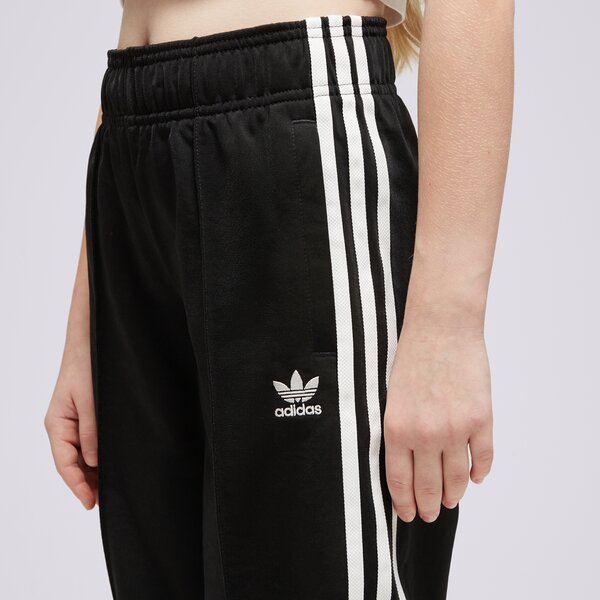 Bērnu bikses ADIDAS BIKSES WIDE PANTS G hk0347 krāsa melna