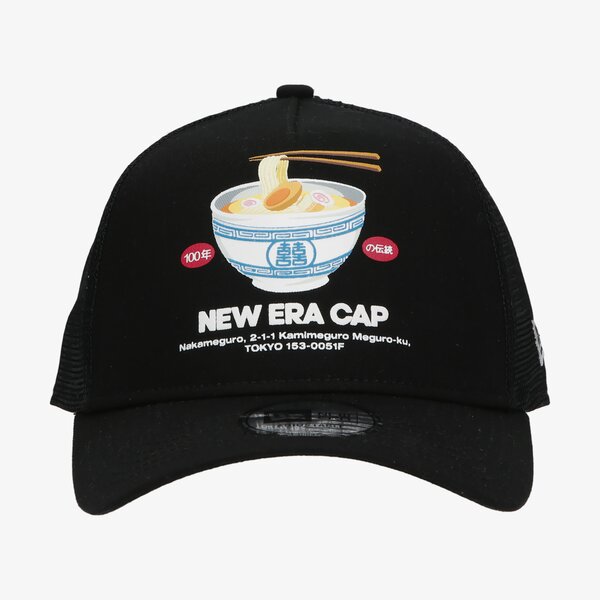 Vīriešu cepure ar nagu NEW ERA CEPURE FOOD PACK TRUCKER BOB NEW ERA BLKBLK 60240620 krāsa melna