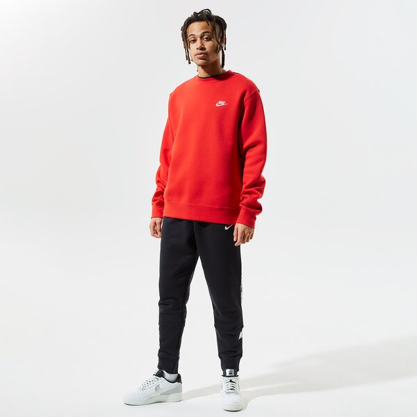 Vīriešu džemperis NIKE DŽEMPERIS SPORTSWEAR CLUB bv2662-657 krāsa sarkana