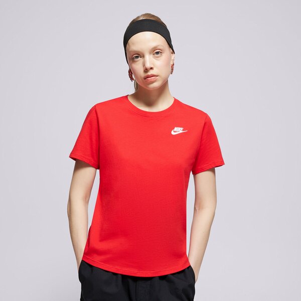 Krekli sievietēm NIKE T-SHIRT W NSW CLUB SS TEE dx7902-657 krāsa sarkana