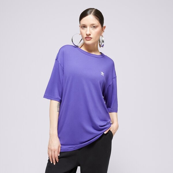 Krekli sievietēm ADIDAS T-KREKLS TREFOIL TEE ir8065 krāsa violeta