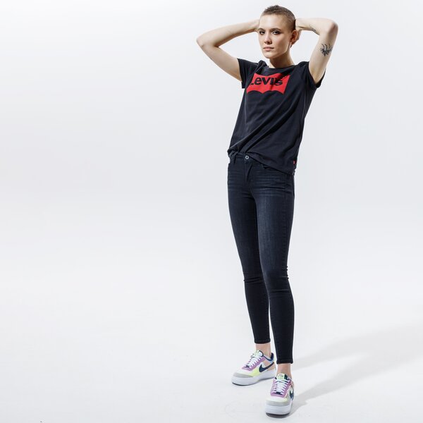Krekli sievietēm LEVI'S T-SHIRT THE PERFECT TEE 17369-0201 krāsa melna