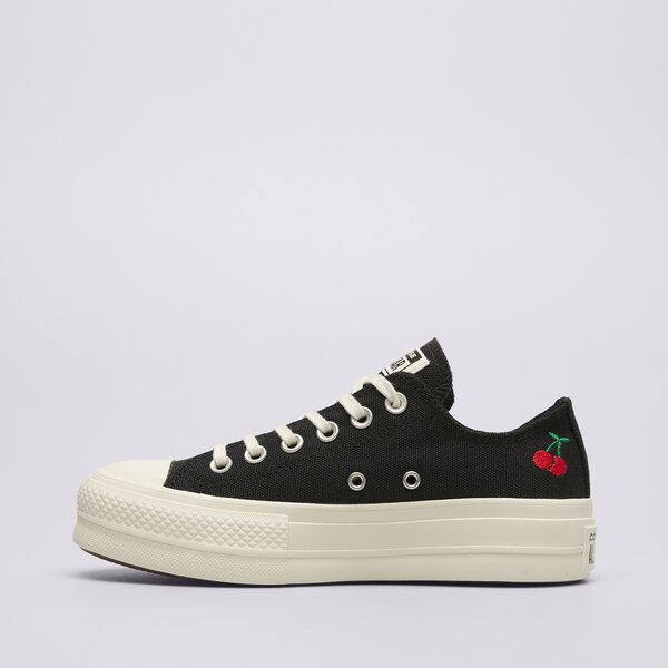 Sporta apavi sievietēm CONVERSE CHUCK TAYLOR ALL STAR LIFT a08862c krāsa melna