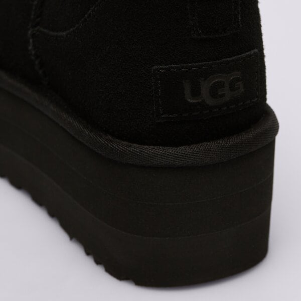 Casual sievietēm UGG CLASSIC ULTRA MINI PLATFORM 1135092-blk krāsa melna