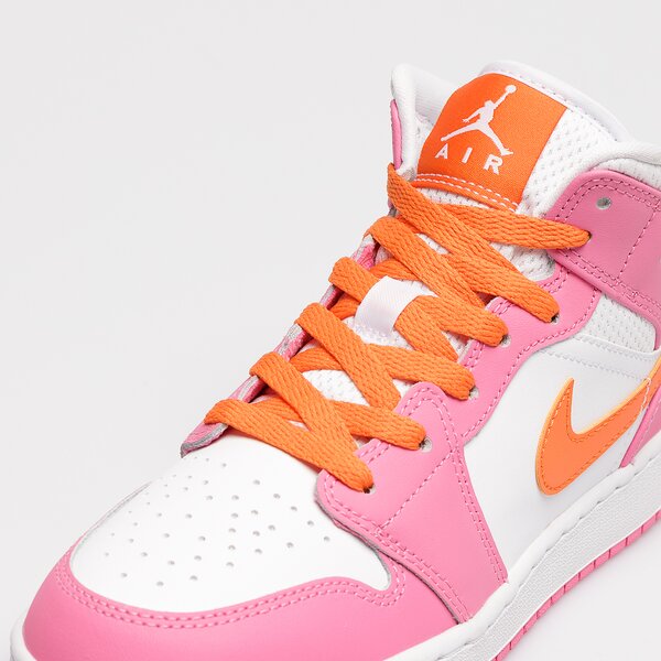 Sporta apavi bērniem AIR JORDAN 1 MID (GS) dx3240-681 krāsa balta