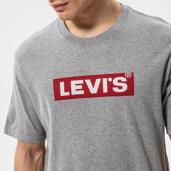 Vīriešu t krekli LEVI'S T-SHIRT SS RELAXED FIT TEE 16143-0435 krāsa pelēka