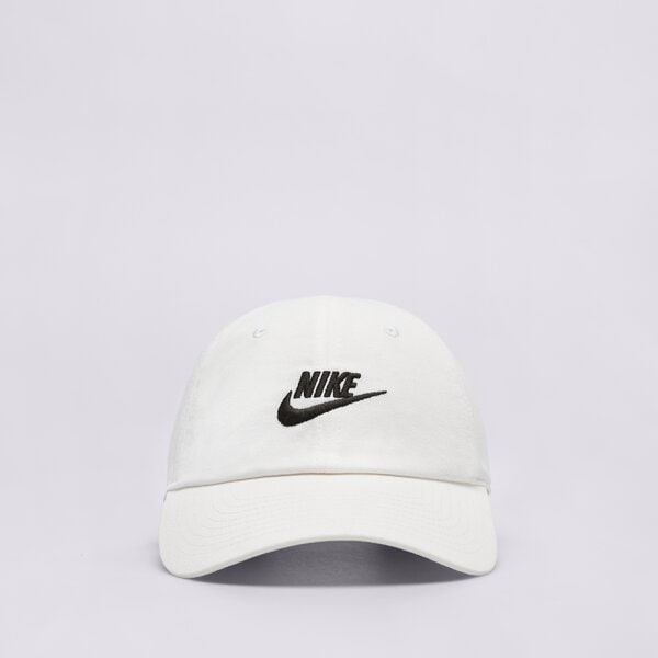 Sieviešu cepure ar nagu NIKE CEPURE U NK CLUB CAP U CB FUT WSH L fb5368-100 krāsa balta