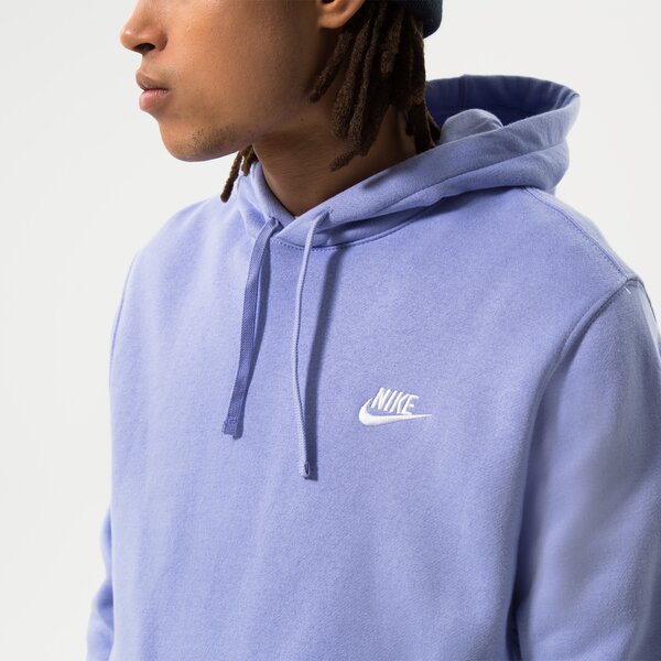 Vīriešu džemperis NIKE  DŽEMPERIS AR KAPUCI  M NSW CLUB HOODIE PO BB bv2654-569 krāsa violeta